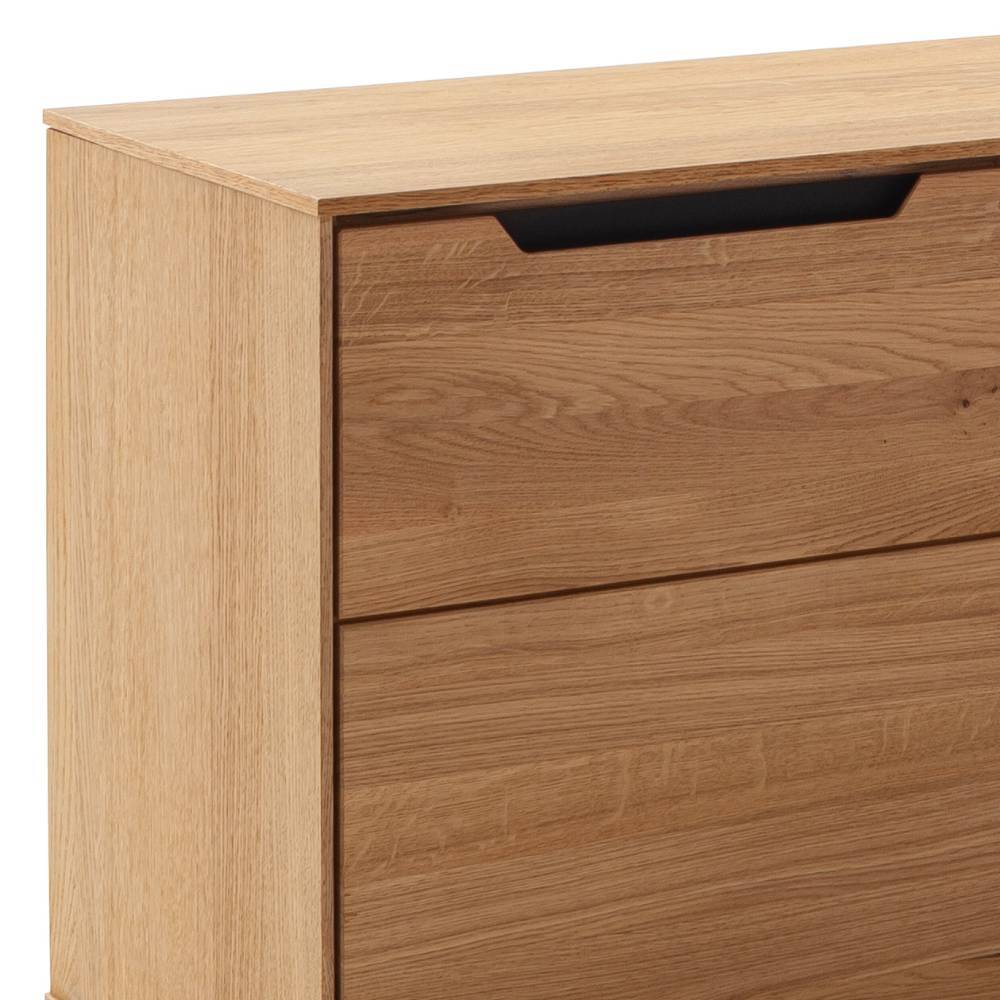 TV Board Sisam in Wildeichefarben 193 cm breit