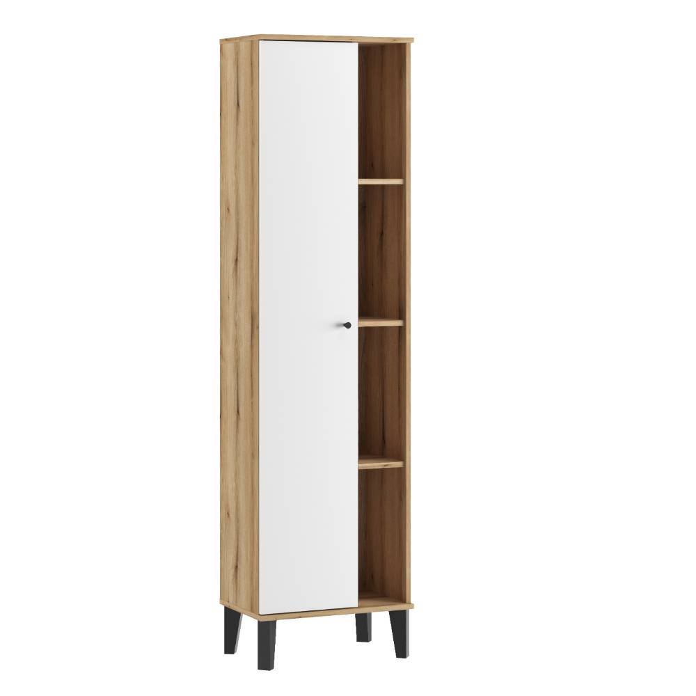 Badezimmermöbel Set Zyret 190 cm hoch und 33 cm tief (dreiteilig)