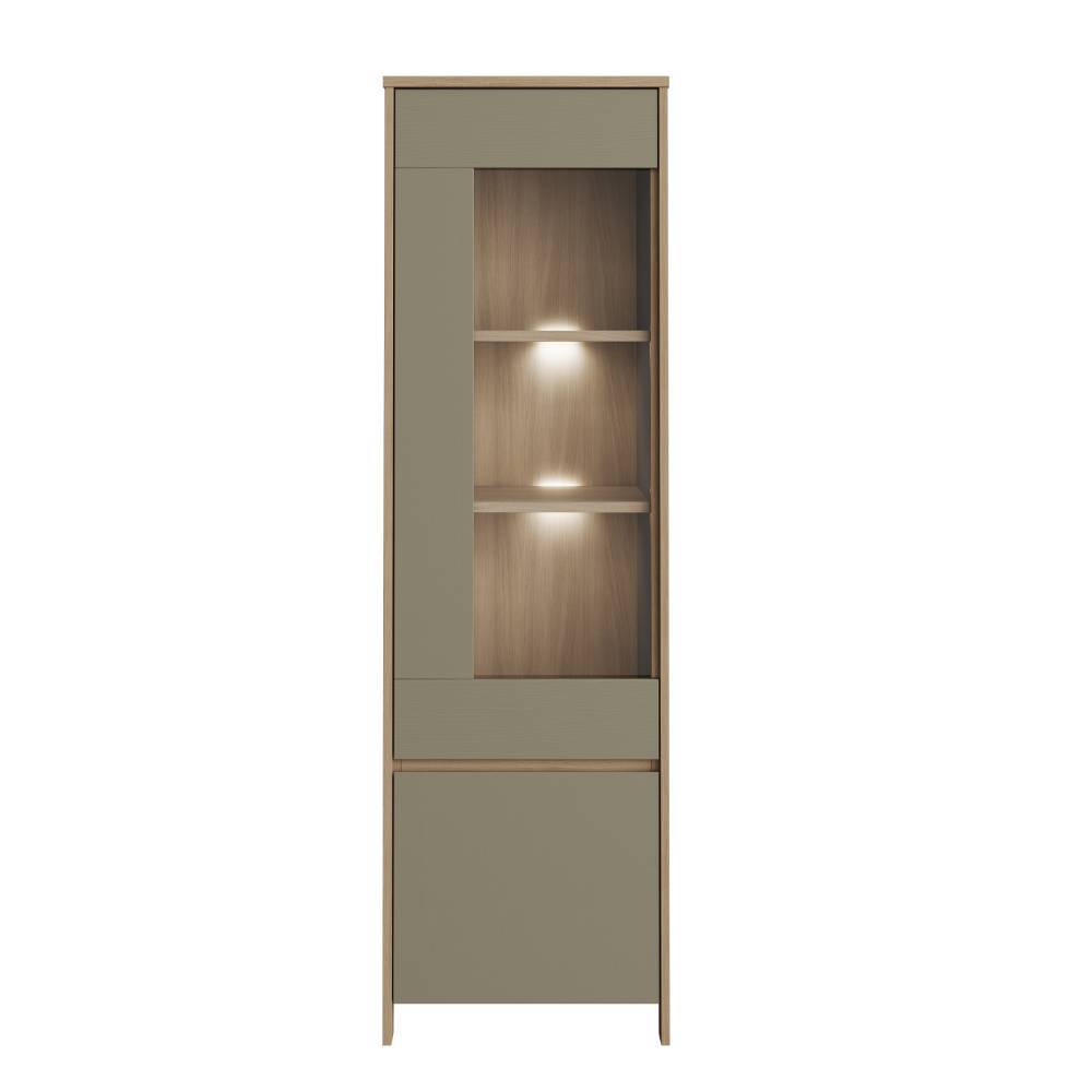 Wohnwand Fine im Skandi Design 195 cm hoch (vierteilig)