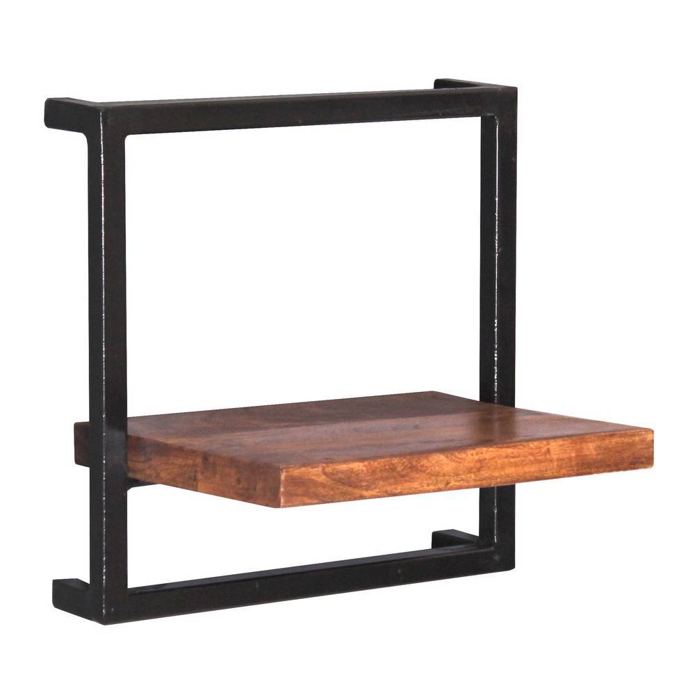Hängeregale Vallino im Industry und Loft Stil 25 cm tief (sechsteilig)