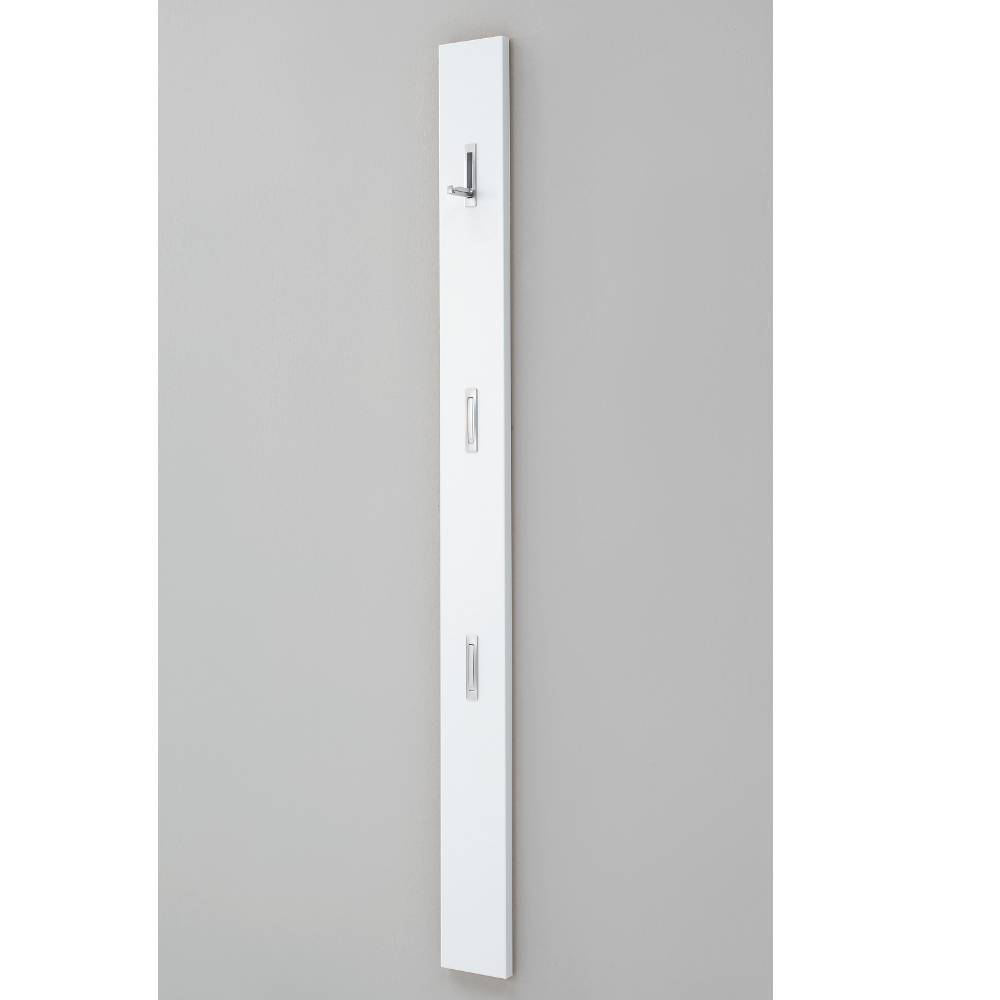 Wandgarderobe Neive mit klappbaren Haken 170 cm hoch