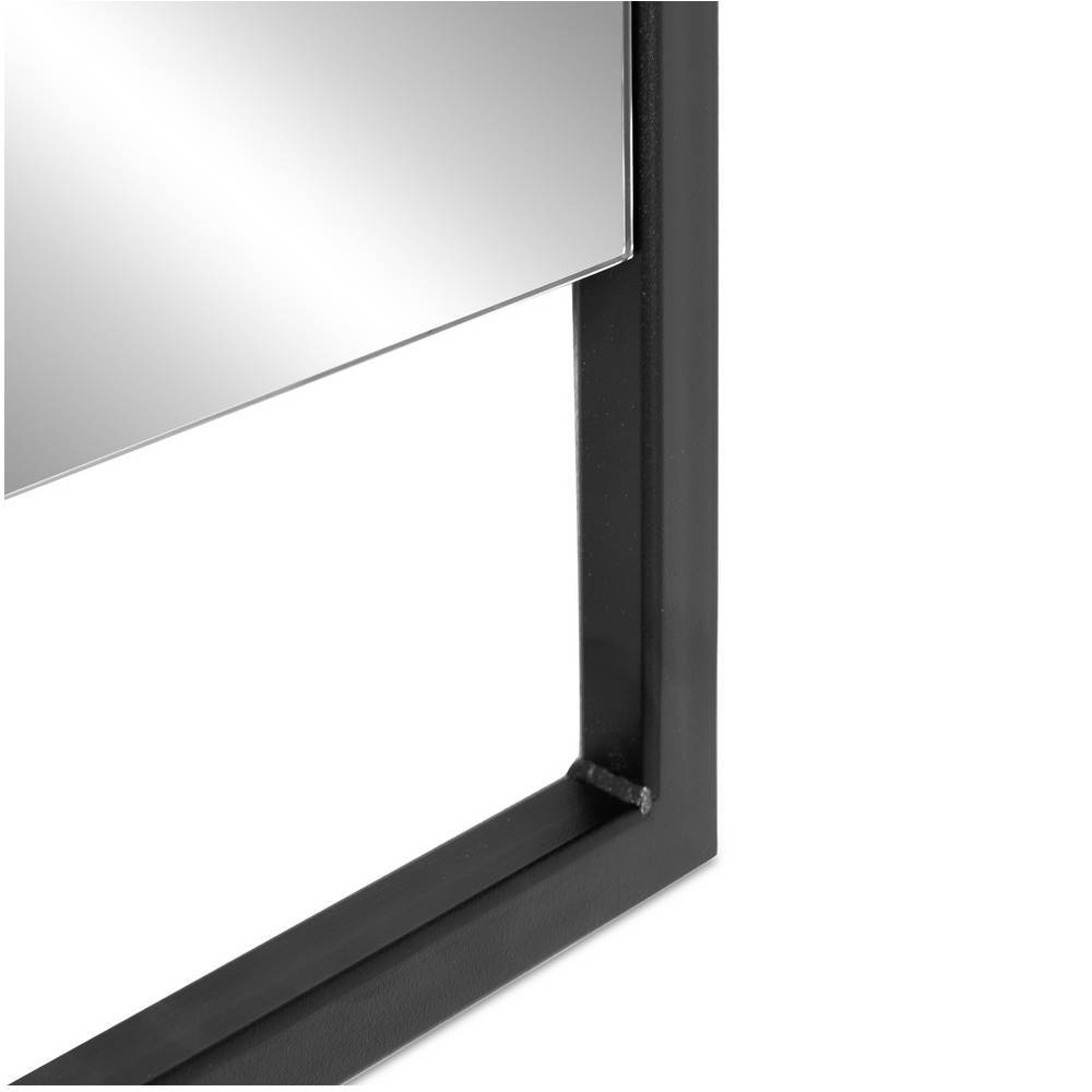 Wandspiegel Lavillos in Schwarz 160 cm hoch
