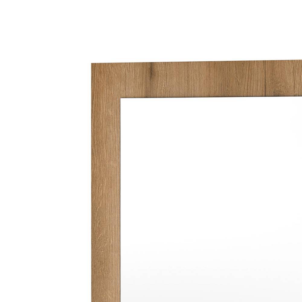 Wandspiegel Nemphia mit Holzwerkstoffrahmen in rechteckiger Form