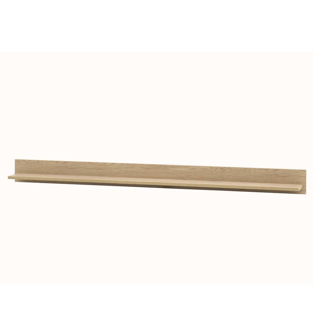 Wandboard modern Zimena in Eichefarben 195 cm breit