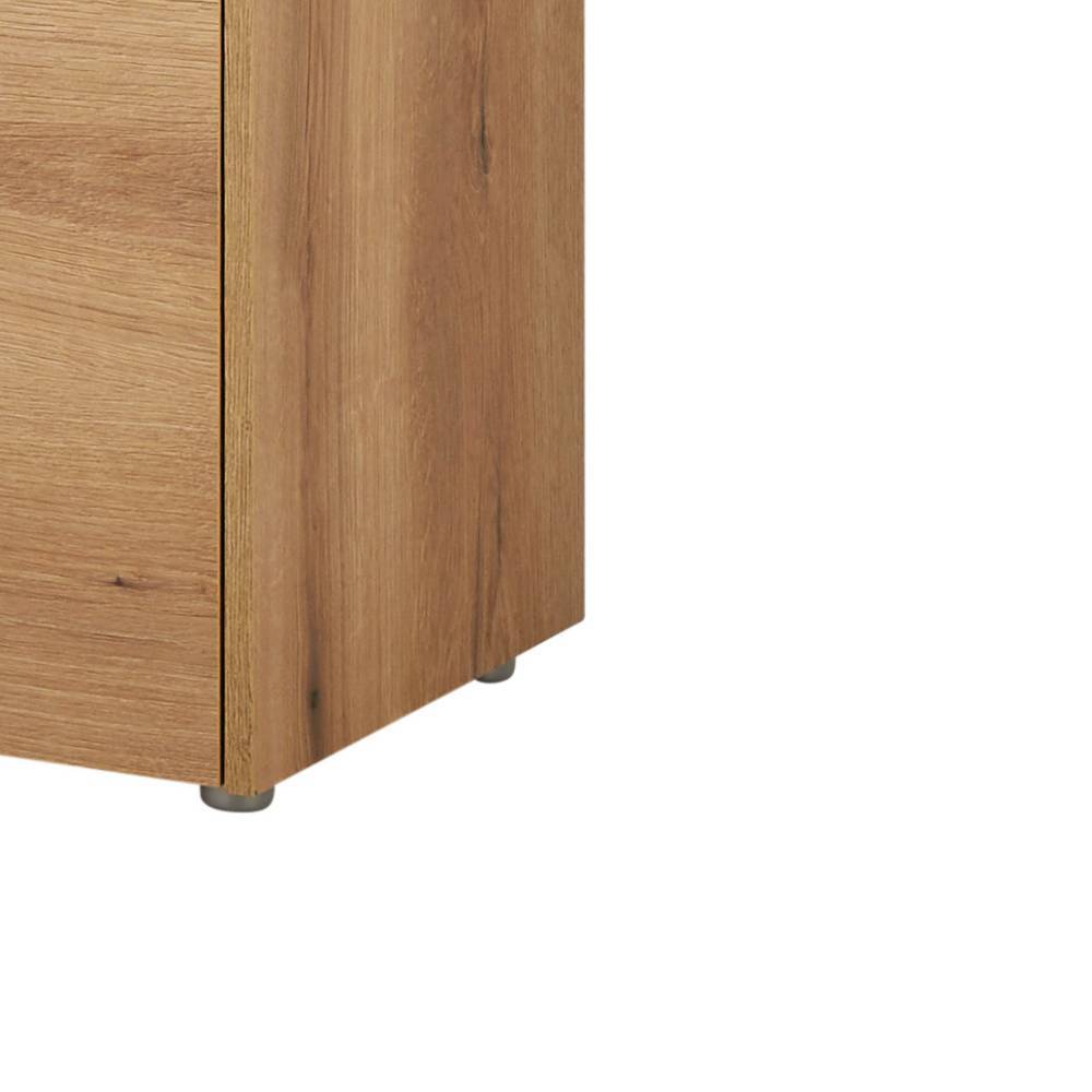 Schrankwand Wohnzimmer Castilla in modernem Design fünfteilig (fünfteilig)