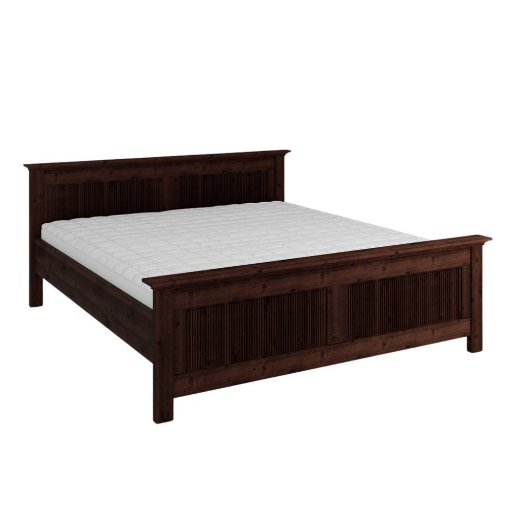 Doppelbett Phelix aus Kiefer Massivholz im Landhausstil
