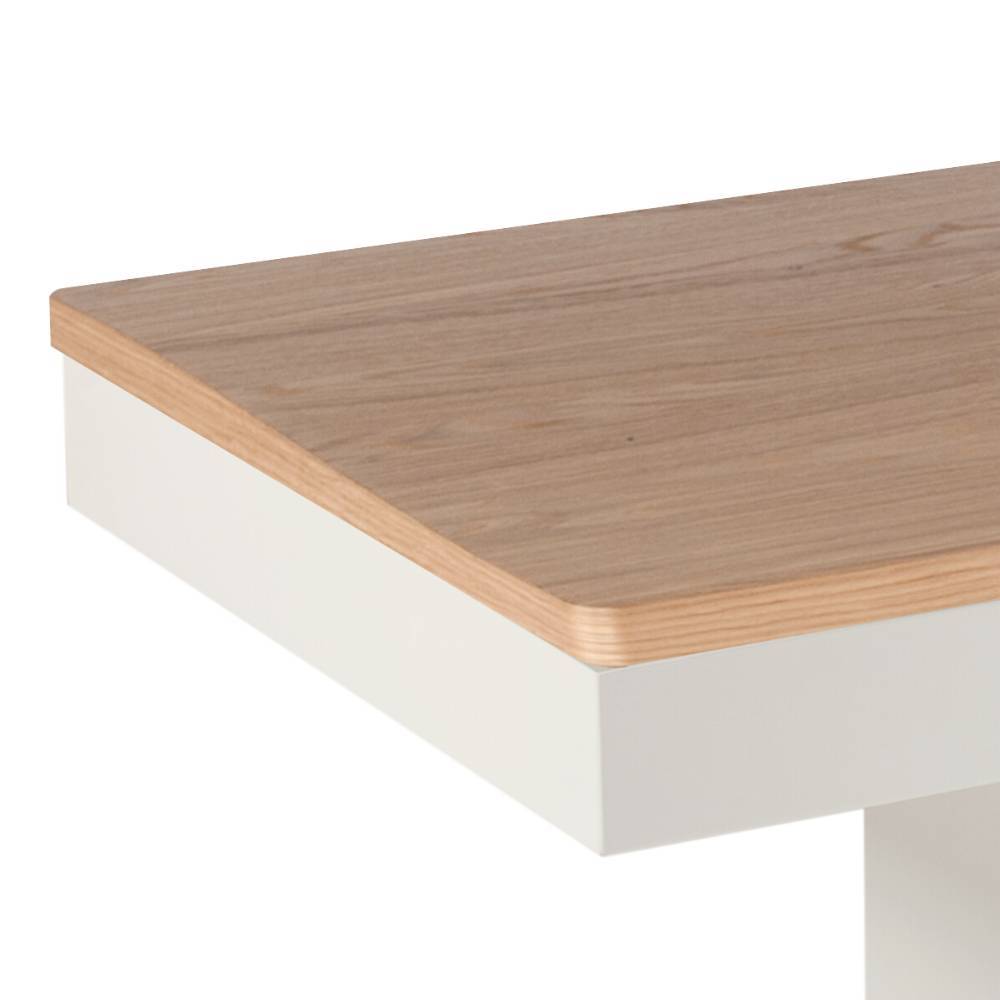 Couchtisch Ativita auf Säulengestell echtholzfurniert