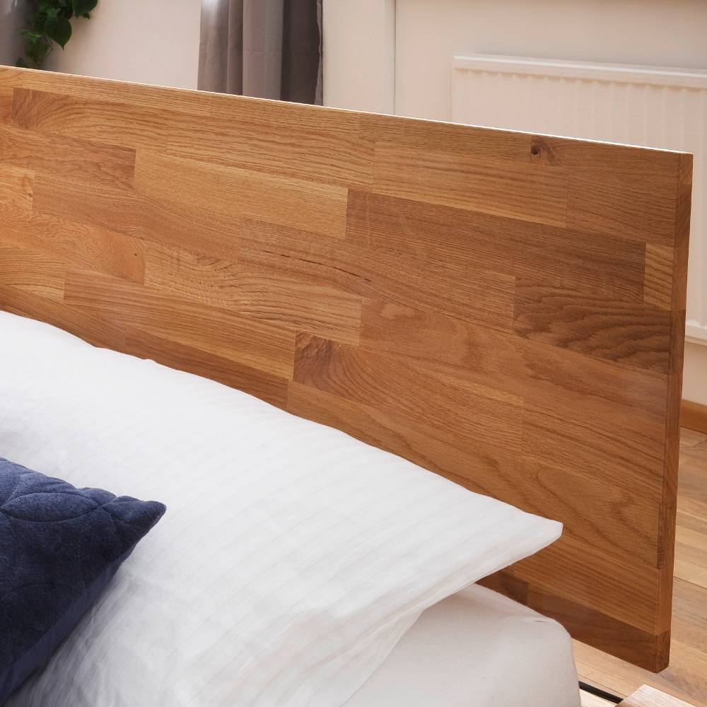 Eiche Massivholz Bettgestell Coplin Liegefläche 180x200 cm geölt