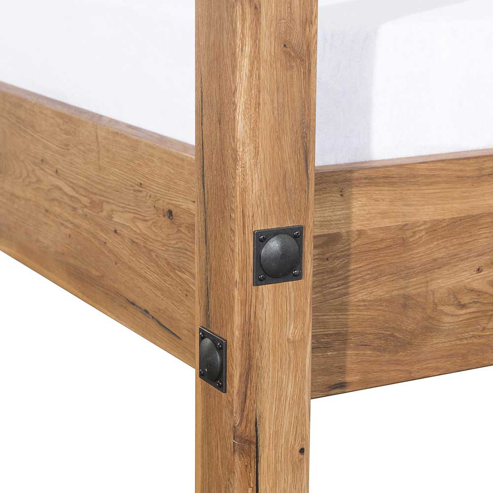 Himmelbett Amigo in Sumpfeichefarben