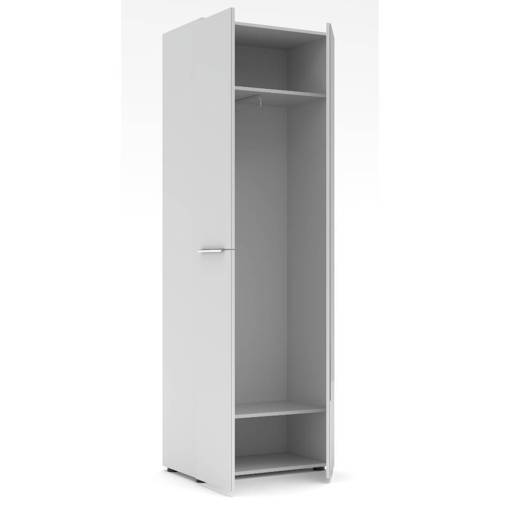 Garderobenschrank Pandoro mit Spiegeltür 65 cm breit