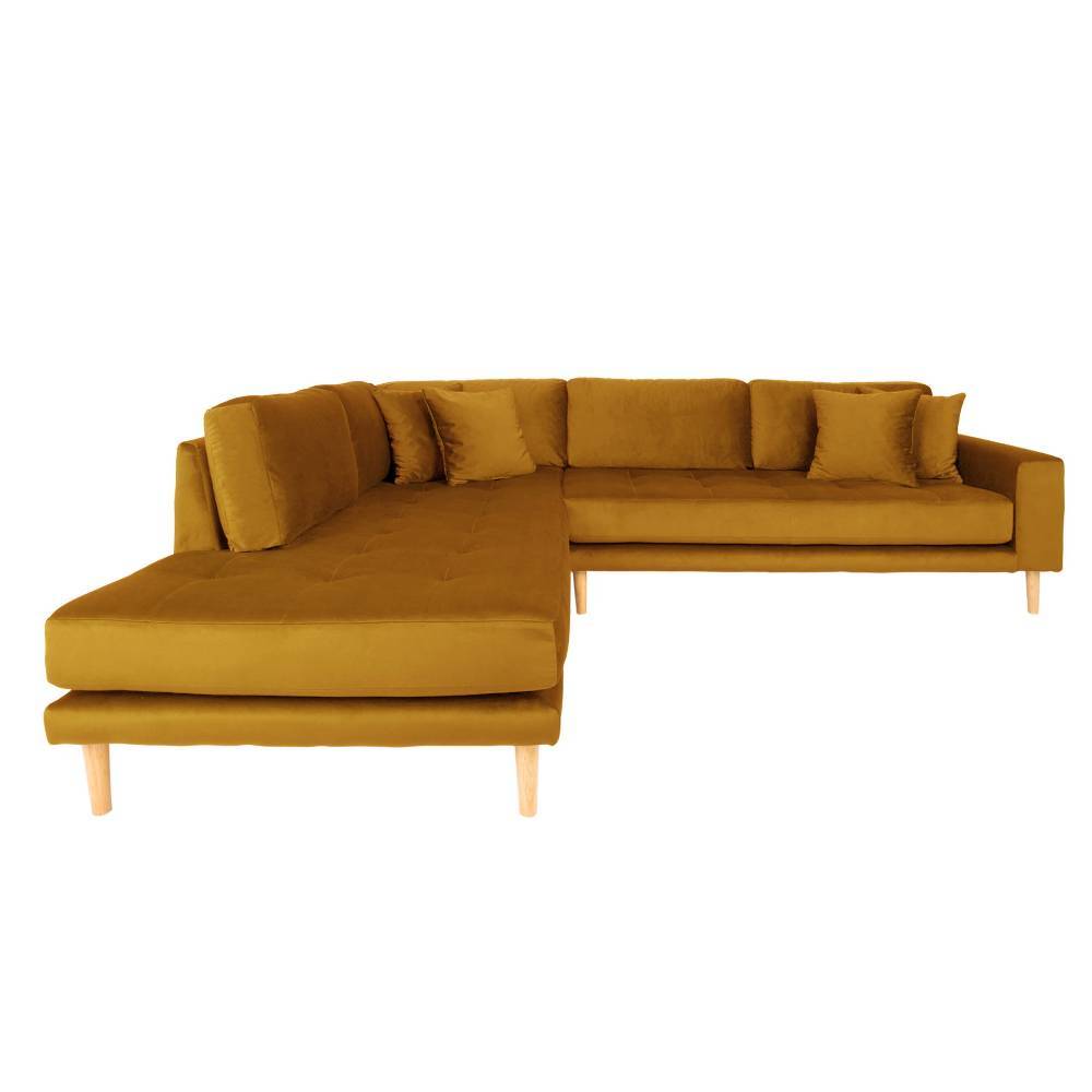 Eckcouch Bironda in modernem Design 257 cm breit