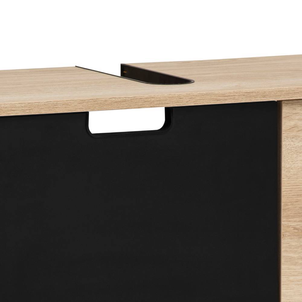 Waschtischunterschrank Nuento mit Drehtüren 60 cm breit