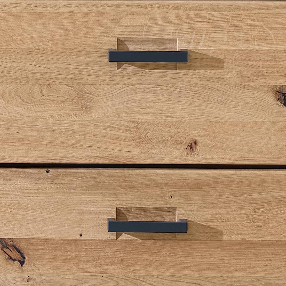 Sideboard Tablonero in Wildeichefarben mit LED Beleuchtung