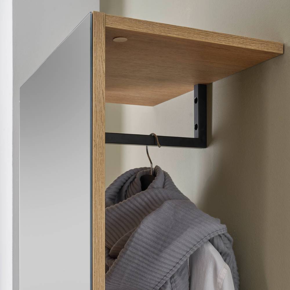 Flurgarderobenset Castilla in modernem Design 200 cm hoch (zweiteilig)