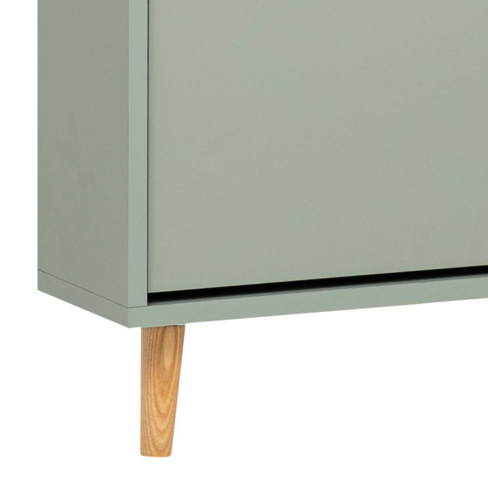 Schuhschrank Zytona im Skandi Design 20 cm tief