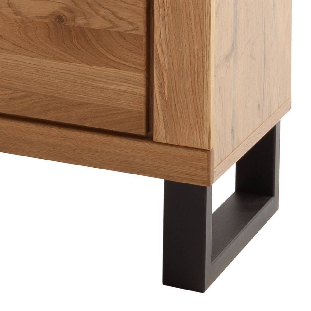 Esszimmersideboard Suzana im Industry und Loft Stil in Wildeichefarben