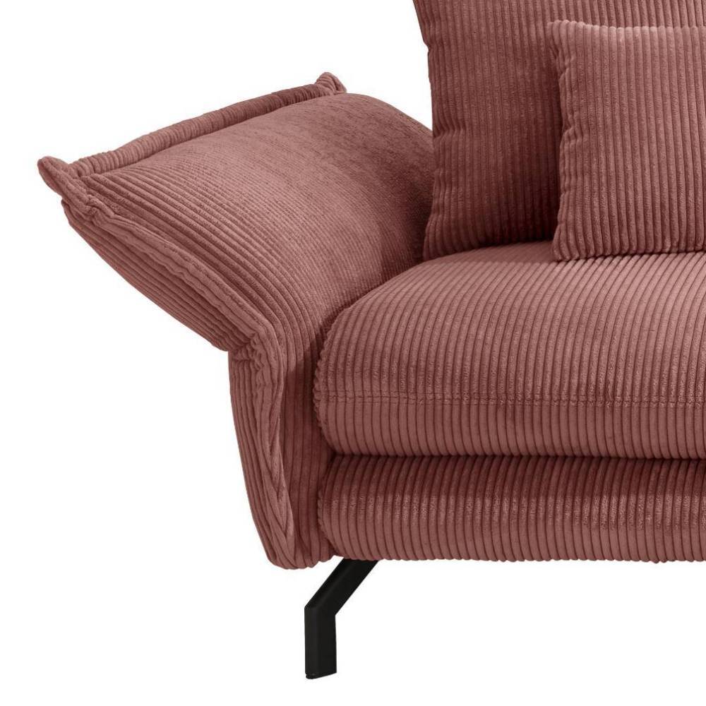 Ecksofa Cleverline aus Cord 255 cm breit