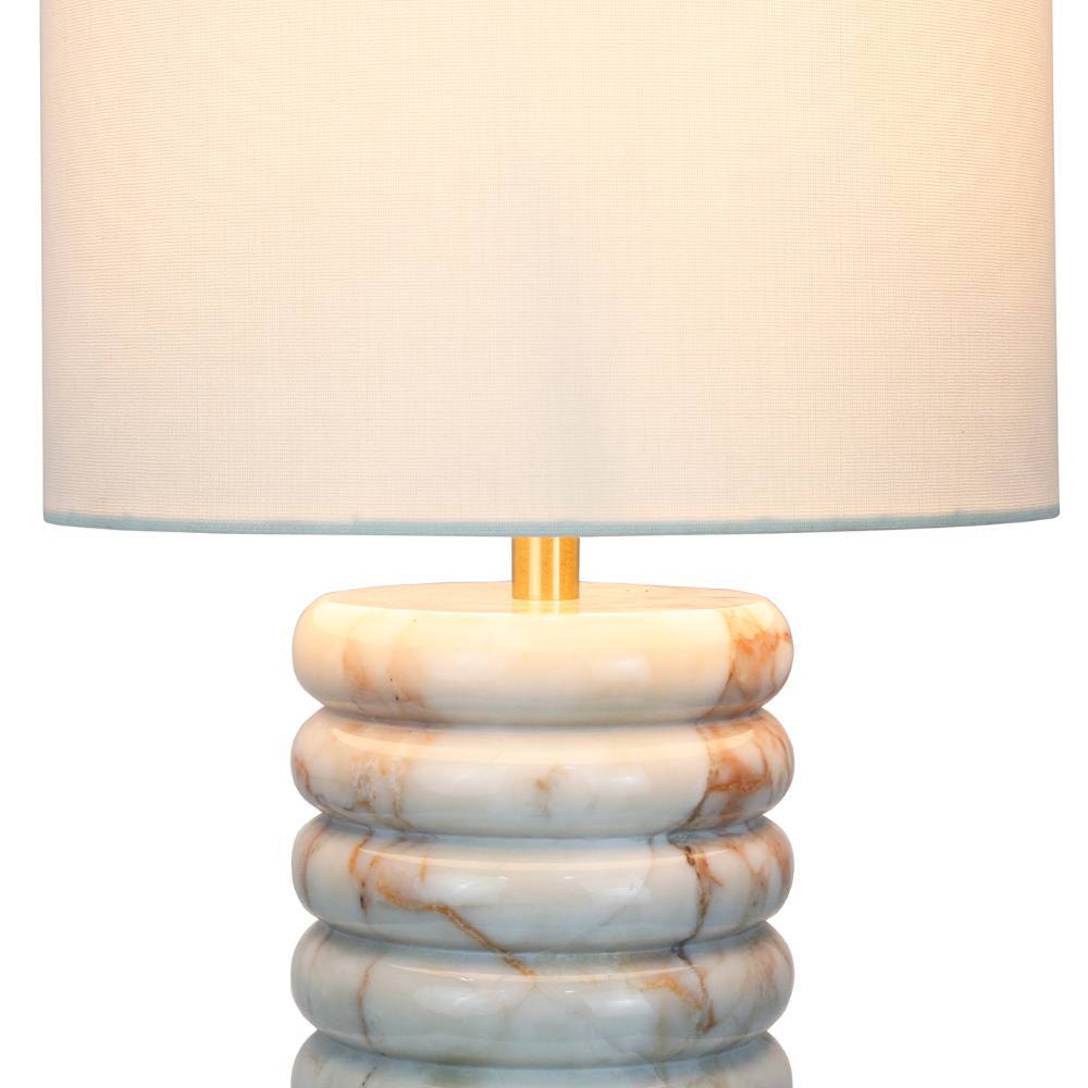 Tischlampe Dascalo aus Marmor 65 cm hoch