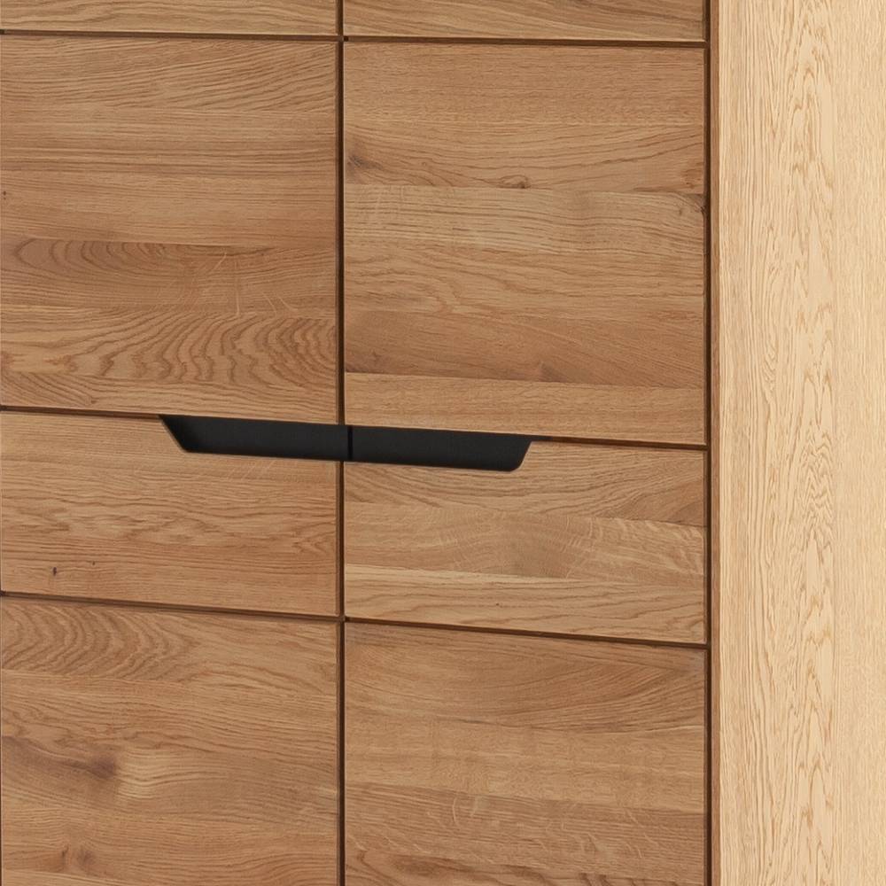 Dielenschrank Sisam in Wildeichefarben 195 cm hoch