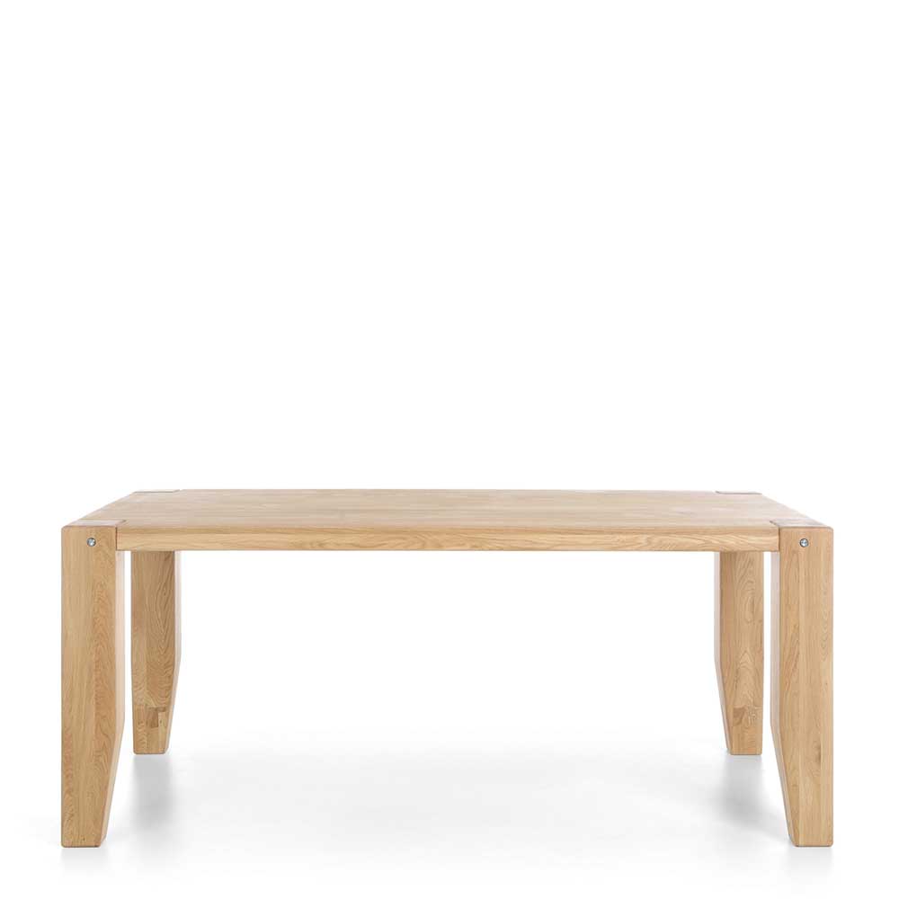 Tisch Esszimmer Mocorapo aus Wildeiche Massivholz geölt