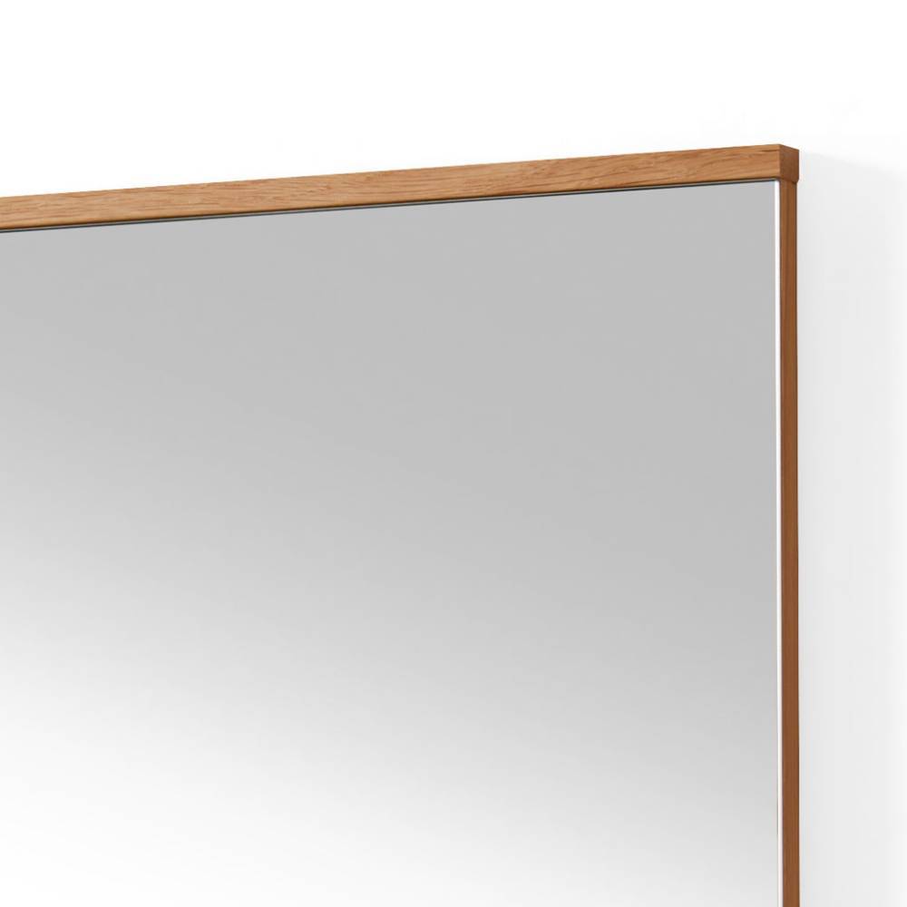 Dielenspiegel Frasyn in Eiche Bianco für die Wandmontage