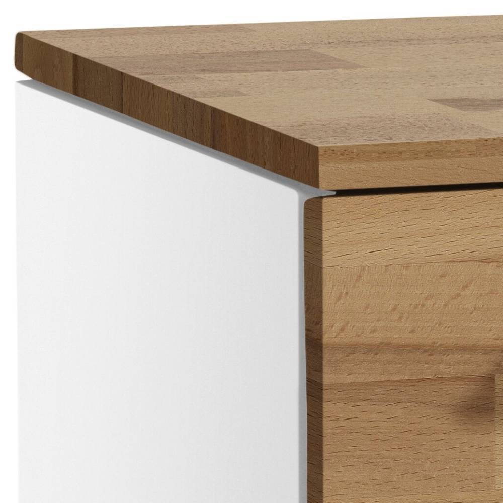 Kommode Rember mit vier Schubladen und Holzgriffen