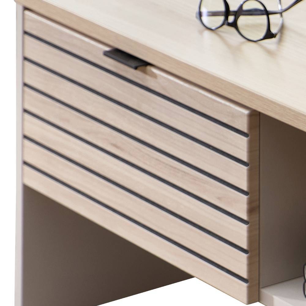 Couchtisch Jasefiana mit Wangen Gestell 110 cm breit