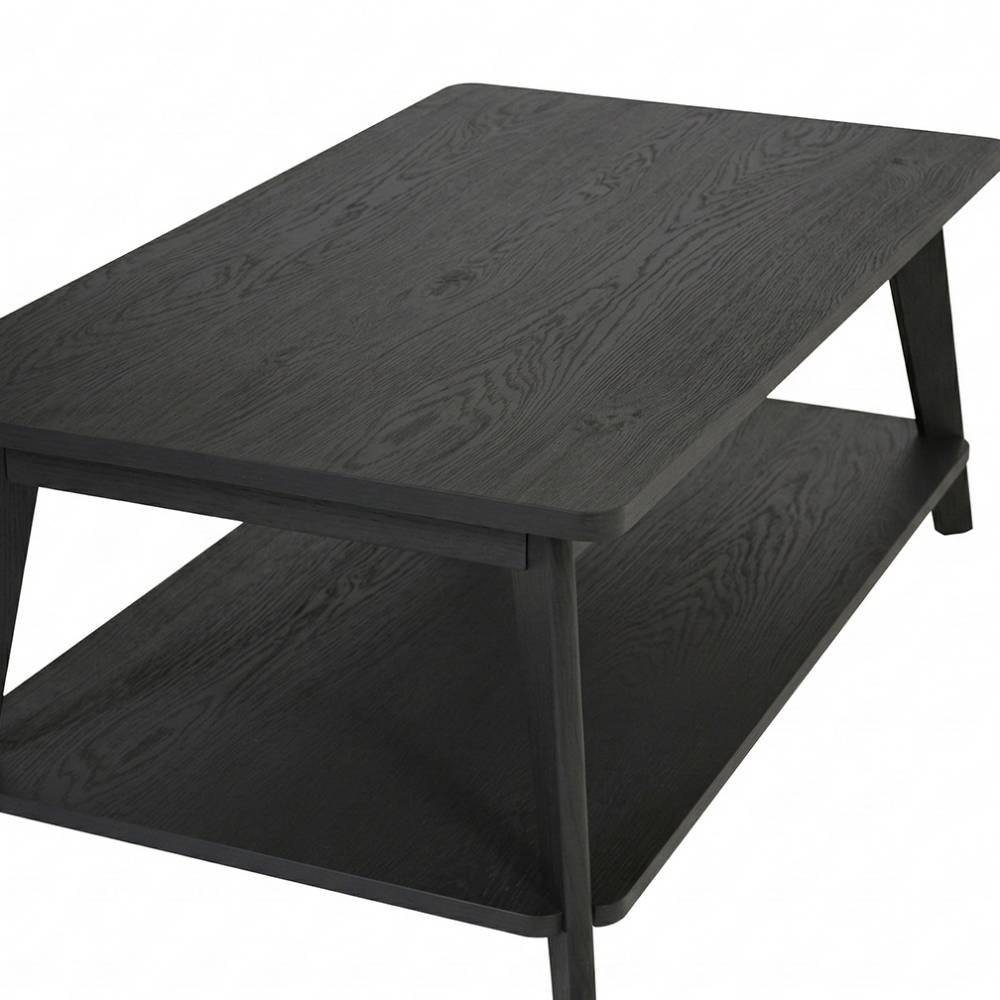 Couchtisch Letizia in Schwarz im Skandi Design