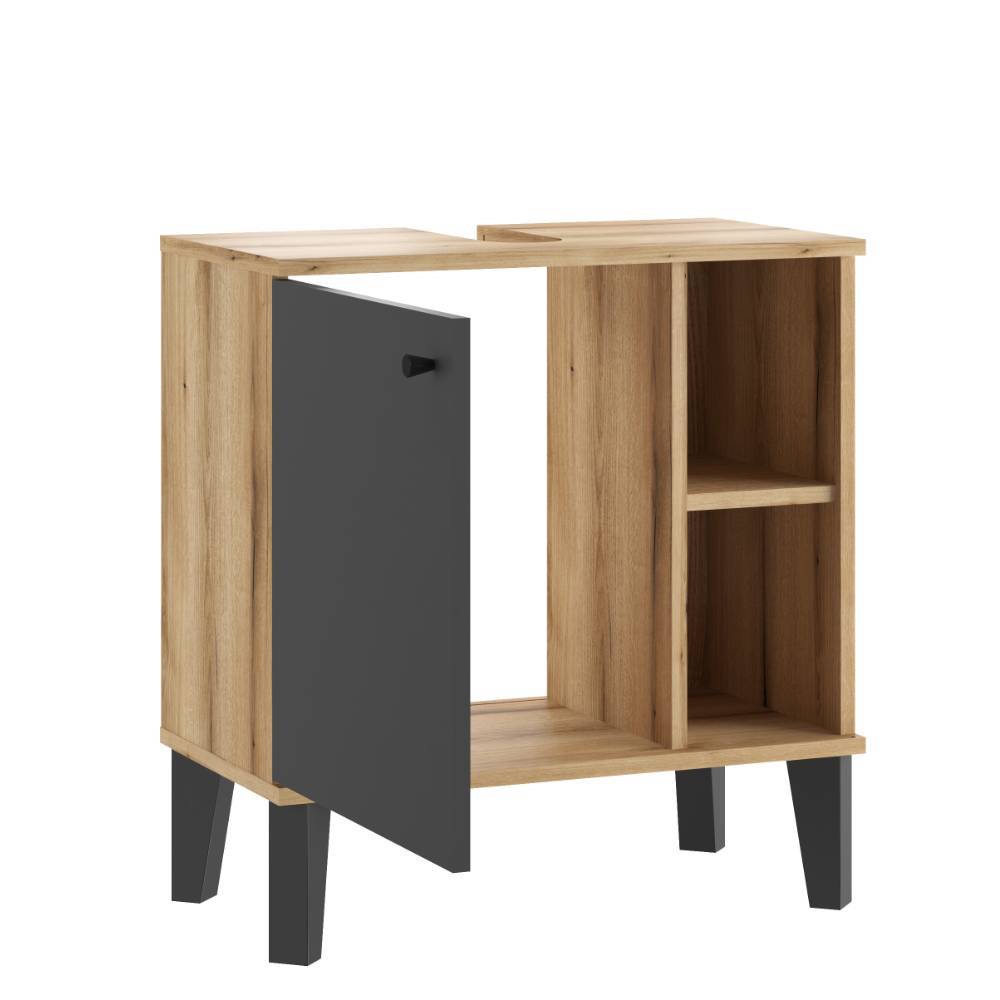 Badmöbel-Set Pattinos in modernem Design 33 cm tief (fünfteilig)