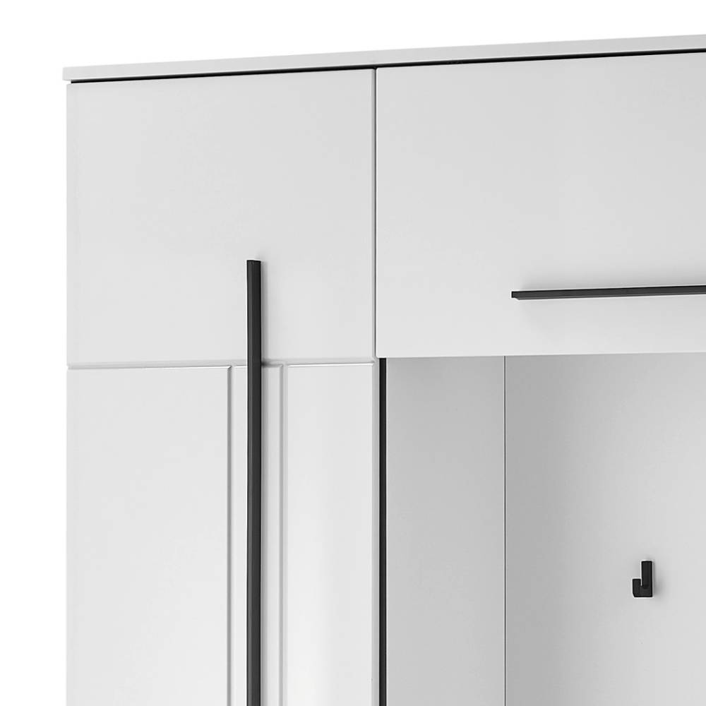 Flurgardarobe Fricossa in modernem Design - Weiß