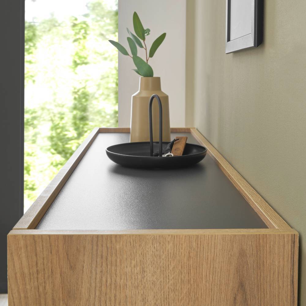 Flurgarderobenset Castilla in modernem Design 200 cm hoch (zweiteilig)