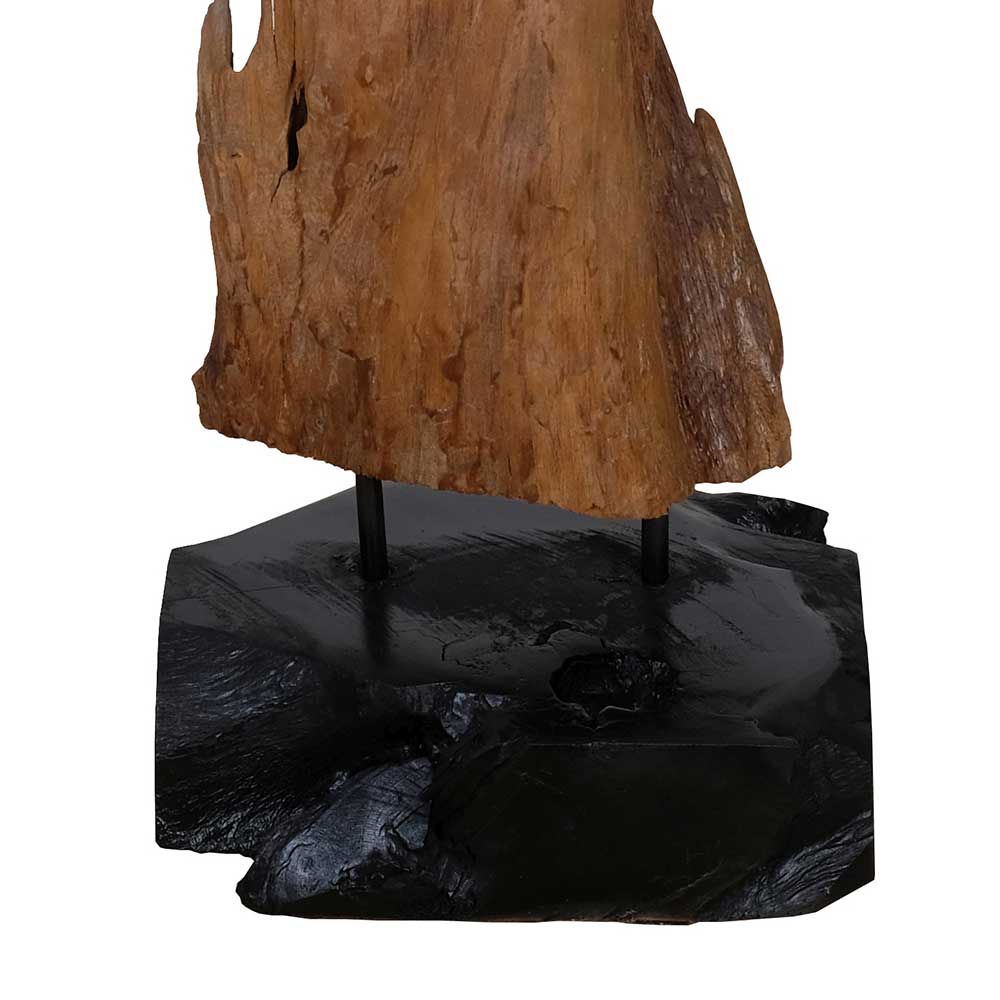 Deko Figur Koropi aus Teak Massivholz im rustikalen Landhausstil