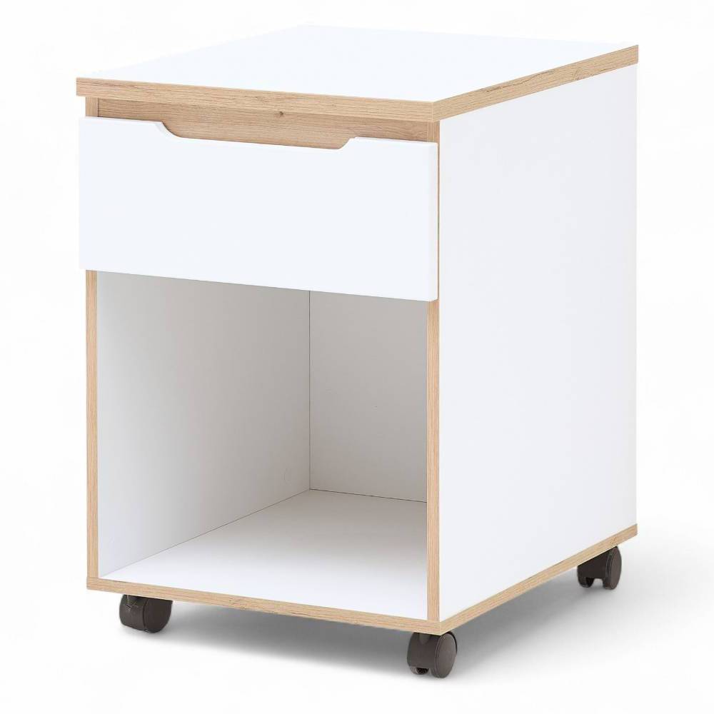 Rollcontainer Mariocavo mit einer Schublade 66 cm hoch