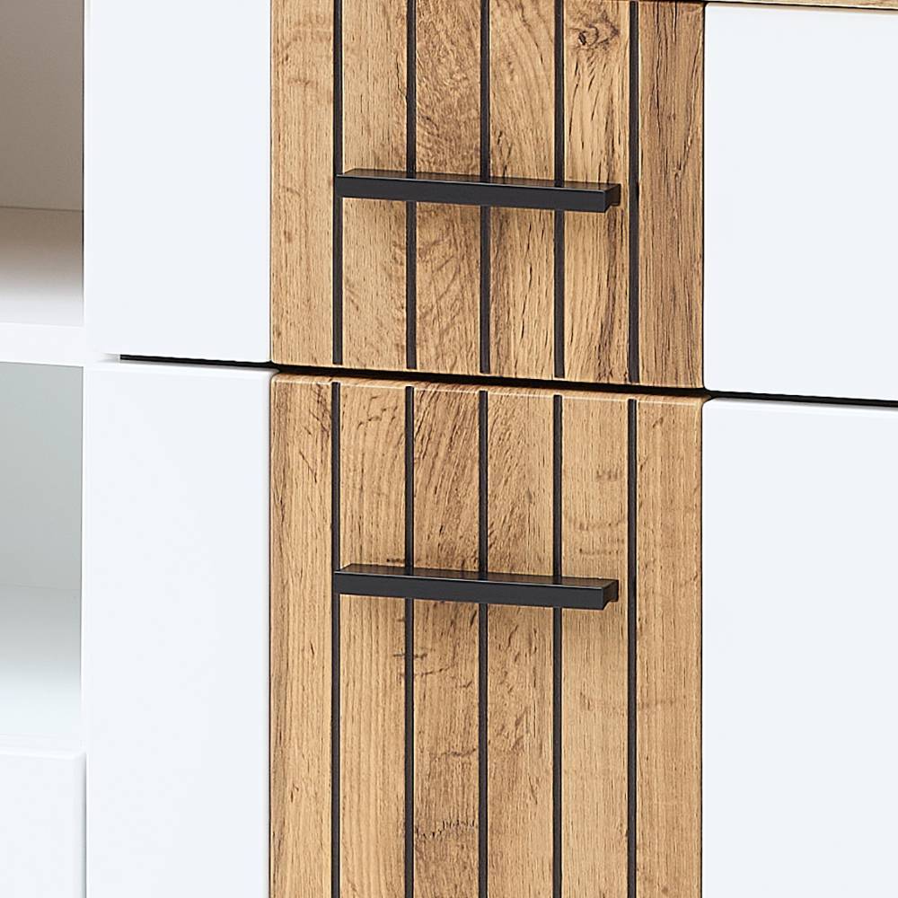 Vertiko Kommode Alamo in modernem Design mit zwei offenen Fächern