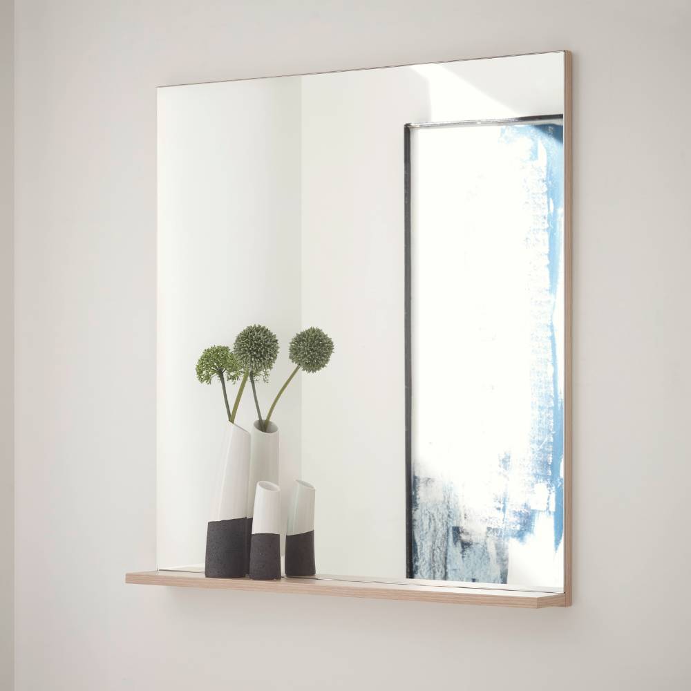Garderoben Spiegel Ulfava 75 cm breit und 80 cm hoch