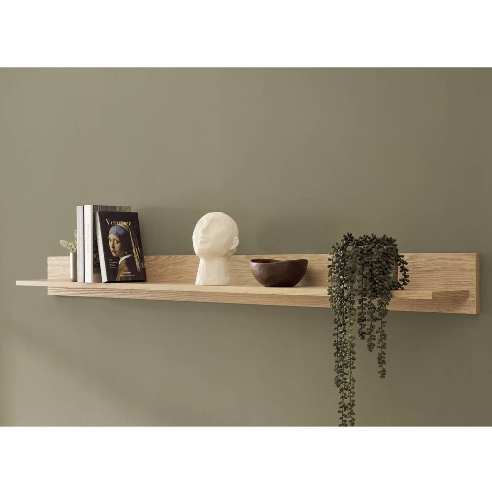 Wandboard modern Zimena in Eichefarben 195 cm breit
