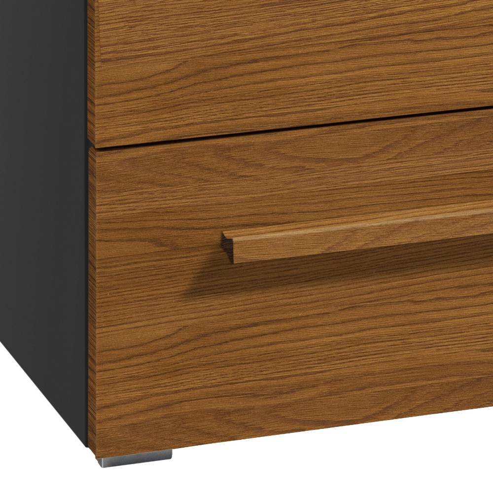 Esszimmersideboard Grandiova mit zwölf Schubladen 135 cm breit