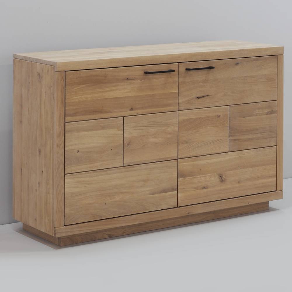 Sideboard Artjes 128 cm breit in Eiche Bianco