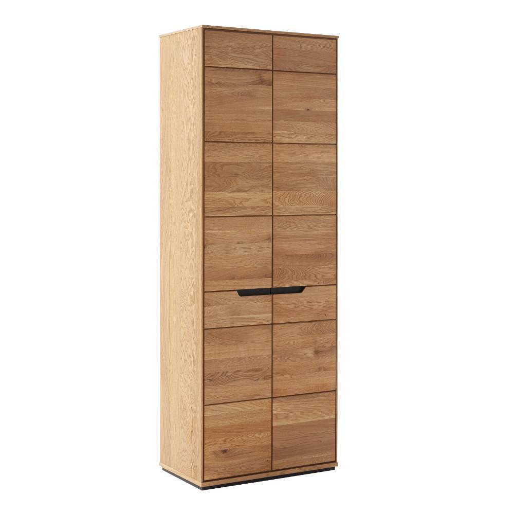 Dielenschrank Sisam in Wildeichefarben 195 cm hoch