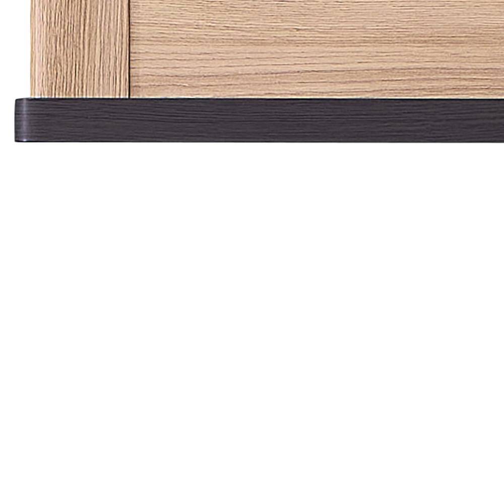Wandregal Helias mit LED Beleuchtung 148 cm breit