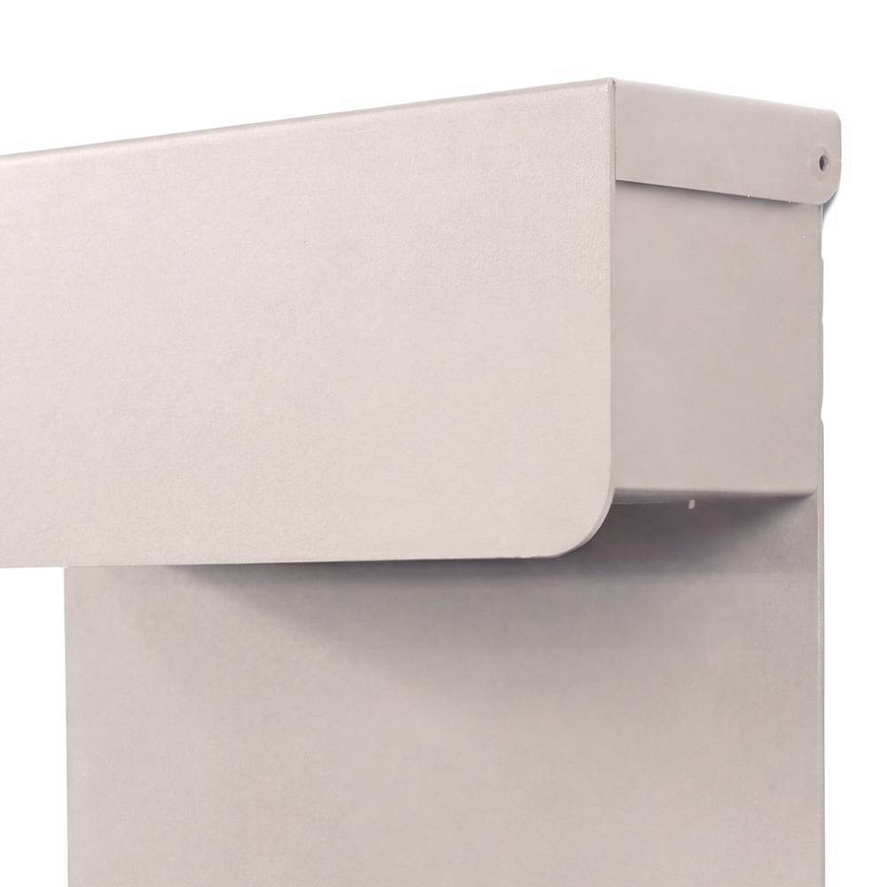 Wandgarderobe Yusephia aus Stahl mit 5 Kleiderhaken