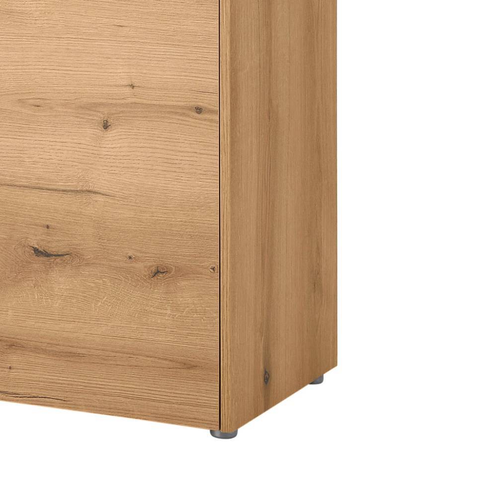 Schuhschrank Castilla in Wildeichefarben 200 cm hoch