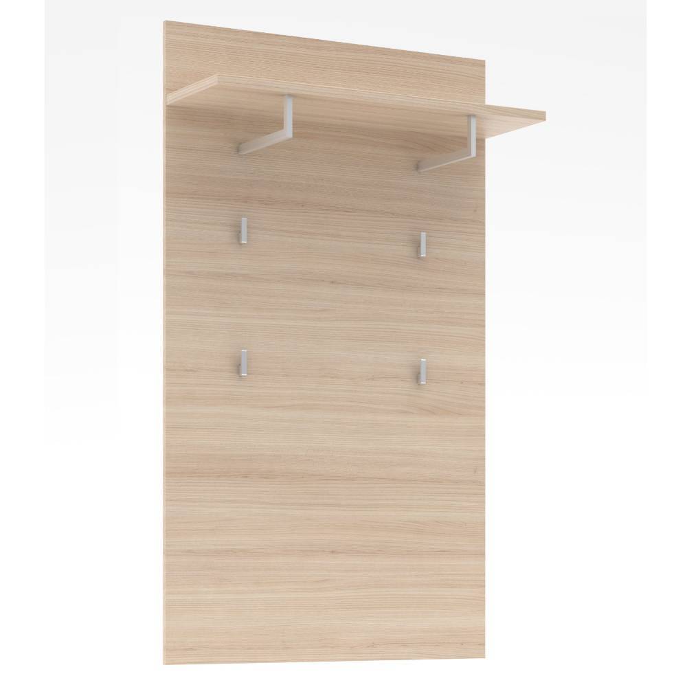 Wandgarderobe Daniele in modernem Design mit 4 Kleiderhaken