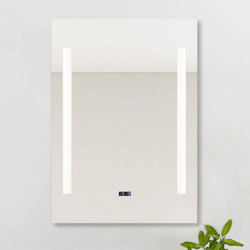 Badezimmerspiegel Bino mit LED Beleuchtung in rechteckiger Form