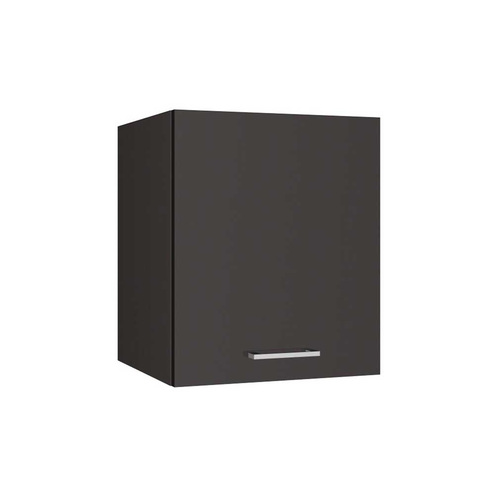 Küchen Hängeschrank Fermona Front grau Hochglanz 50 cm breit