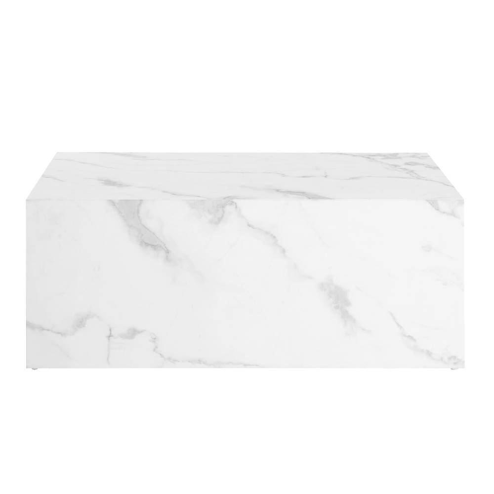 Wohnzimmertisch Gondama in Block-Form - Marmor Optik
