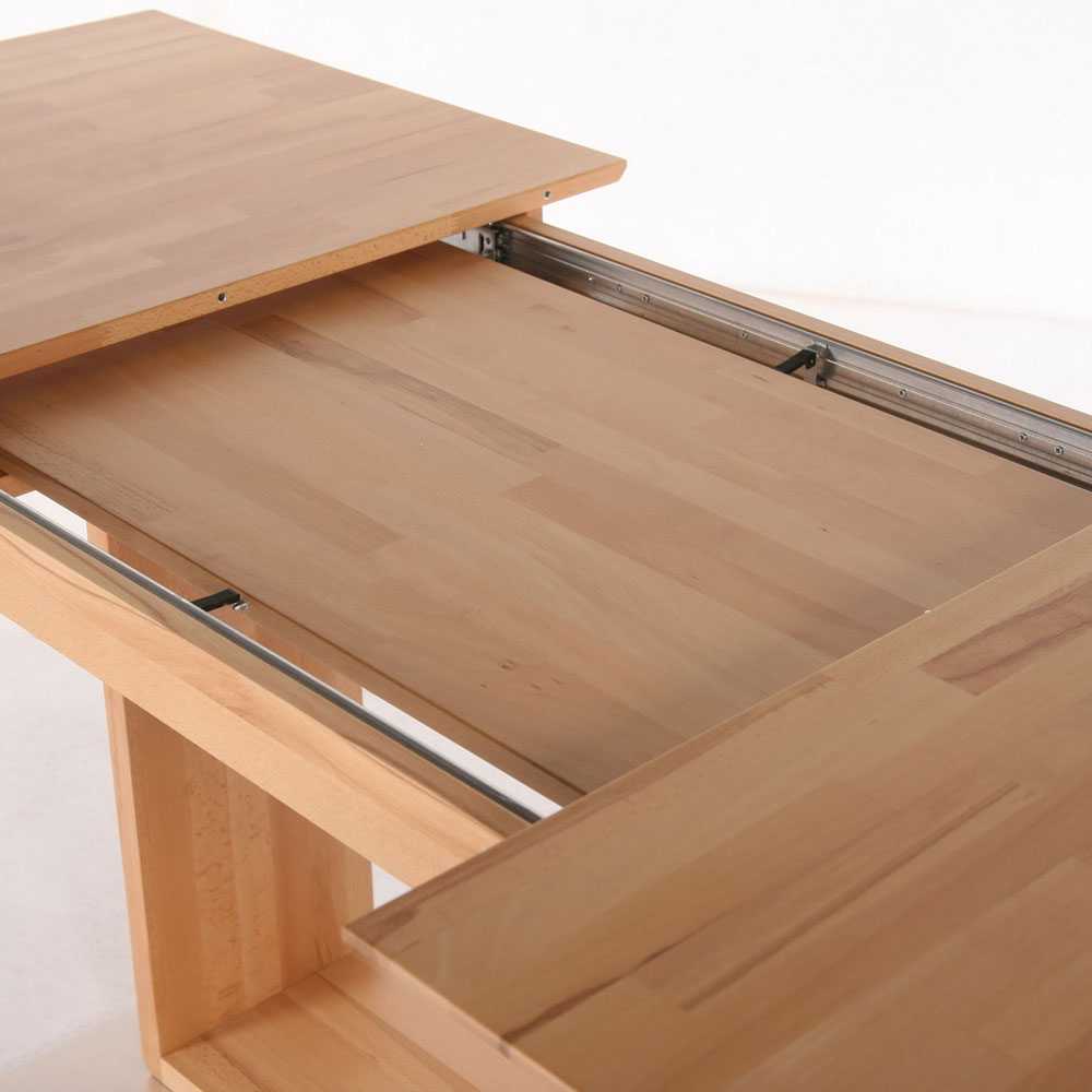 Tisch Agadi aus Kernbuche Massivholz