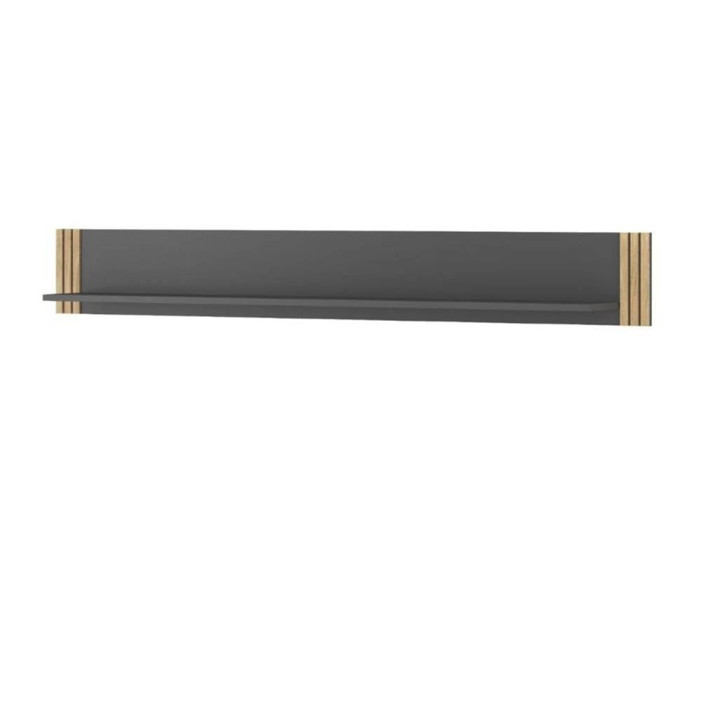 Wandregal Laviella in modernem Design 164 cm breit
