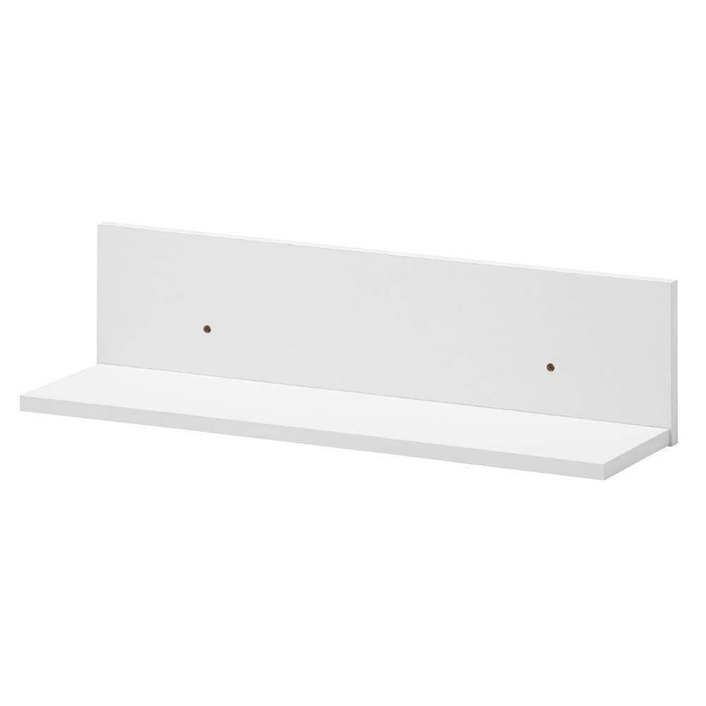 Wandregale Barocara in Weiß matt 60 cm breit (2er Set)
