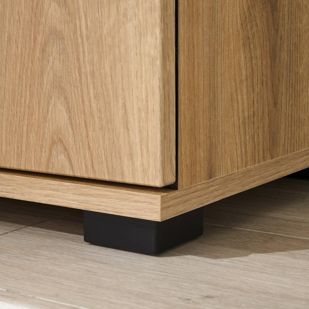 Schuhschrank Nemphia in Eichefarben mit einer Schublade